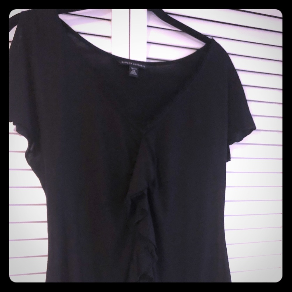 Banana Republic Black Dressy Top